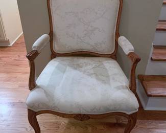 Louis XV Style Elmwood Armchairs, 19th Century