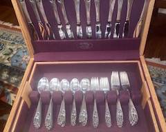 Sterling Silver Flatware "Silver Iris"