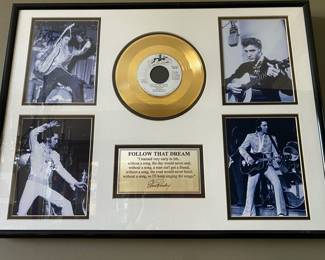 Elvis Gold record 