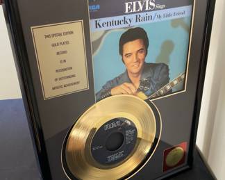 Elvis Gold record 