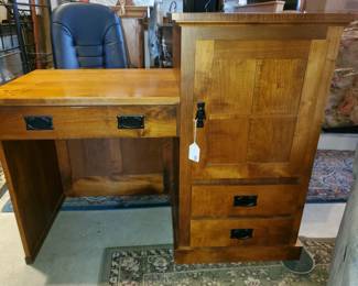 Desk & Computer tower