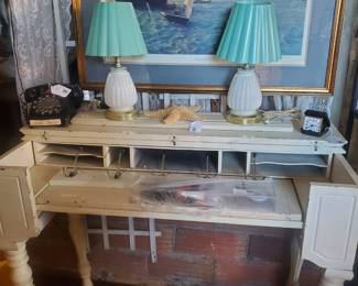 Vintage Lift top desk