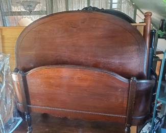 Vintage head & footboard