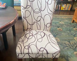 4 Upholstered Dining Chairs