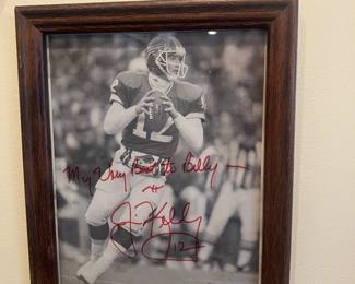 Signed by Jim Kelly