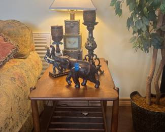 We have two of both end table and matching lamp