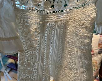 vintage baby christening dress
