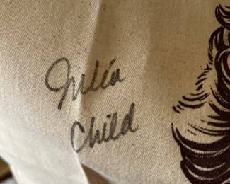 autographed apron never used