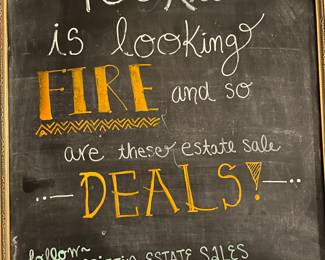 Did you know Griffin Estate sales is also on tik tok??? Check us out...