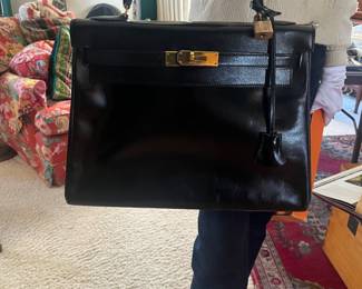 Hermes Kelly 28 with box receipt & dust cover oo lala