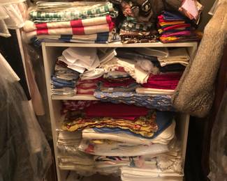 so many table cloths 
