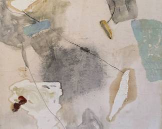 Eduardo Cardozo (Uruguayan 1965-Present) Abstract Oil on Canvas 