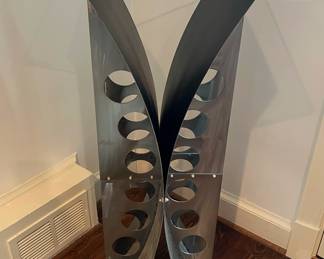 Ken & Julie Girardini Wine Rack Tasting Table 