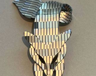 Vintage Lea Stein Fox Brooch