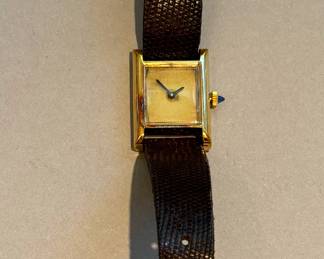 Vintage 18K Gold Plated Watch