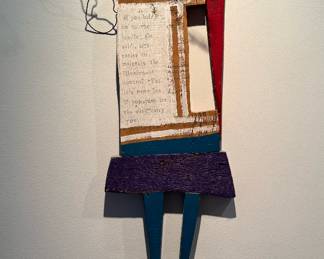 Brian Andreas (American 1956-Present) Mixed Media Sculpture 