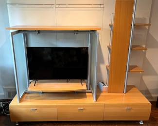 Contemporary Entertainment Center from Theodores (TV not Available)