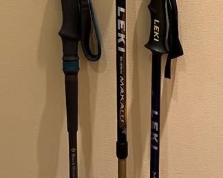 Trekking Poles, sold individually. Leki Makalu and  Black Diamond 