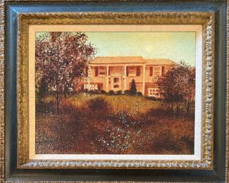 Embellished Giclee Painting 