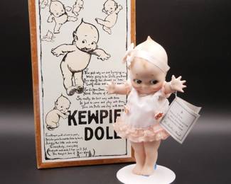 Danbury Mint 2004 Kewpie Porcelain Collector Doll 