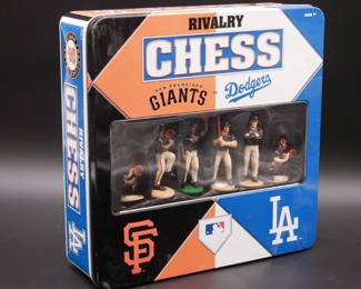 Rivalry Chess SF Giants VS. LA Dodgers Collector's Edition 