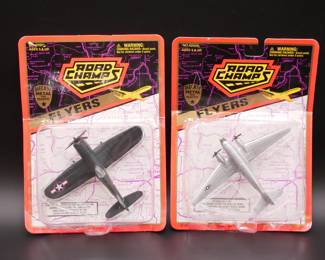 Pair of Road Champs “Flyers” Die Cast Scale Models 