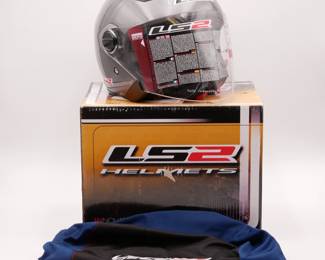 Innovative Safety Design LS2 Open Face Track/Motorcycle Helmet - New in Box 