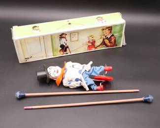 Feco Unicycling Clown Gravity Toy 