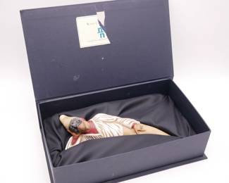 Ceramic Pagliacci/Italian Clown Sculpture by Ulderico Pinfildi 