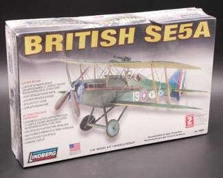 Lindberg British SE5A 1/48 Model Kit - New in Box 