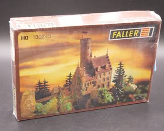 Faller Lichtenstein Castle HO Landmark Model Kit - New in Box 
