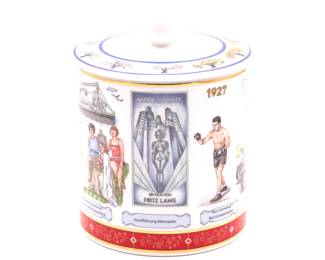 Lebkuchen-Schmidt Ceramic Canister w/Lid 