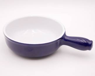 Emile Henry Blue Enamelware Skillet 