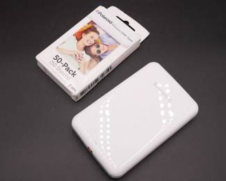 Polaroid ZIP Wireless Photo Mini Printer & 2x3" ZINK Paper 50-Pack 