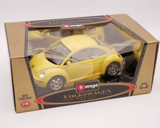 Burago Volkswagen New Beetle 1998 1/18 Model Vehicle 
