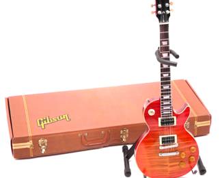 Axe Heaven Gibson 1959 Duane Allman Cherry Sunburst Mini Guitar Replica 