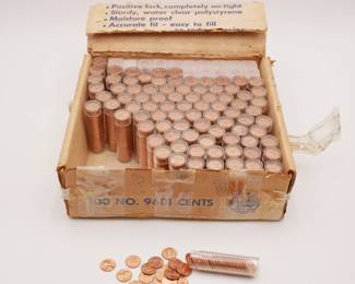 100 Packs of 1968 “S” Marked Copper Pennies (50 Count) 
