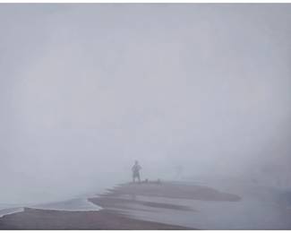 265
Peter Rostovsky
b. 1970
"Man In Fog," 2010
Oil on panel
Unsigned
48.25" H x 64" W
Estimate: $2,000 - $3,000