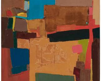 104
20th Century Abstract Expressionist School
Untitled abstract
Oil on canvas
Signed indistinctly lower left
23" H x 26" W
Estimate: $1,000 - $2,000