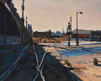 124
Suong Yangchareon
b. 1952
"Untitled, Summer No. 11," 1990
Oil on canvas
Signed and dated lower right: Suong Yangchareon; signed twice and dated again, and titled, all verso
35" H x 50" W
Estimate: $3,000 - $5,000