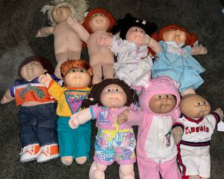 1980’s Cabbage Patch dolls 