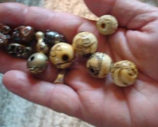 Ojime beads from japan