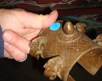 Bronze cuff from Cameroon