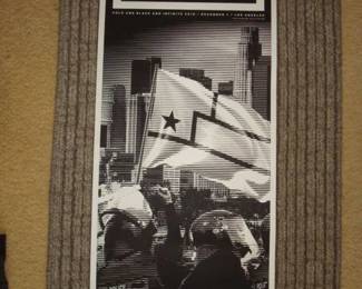  Nine Inch Nails / Concert Poster / Cold And Black And Infinite 2018 / Dec. 7 / Los Angeles / Hollywood Palladium            Artwork : Bottom of the Pyramid      
15"X35"                                                                            105/250