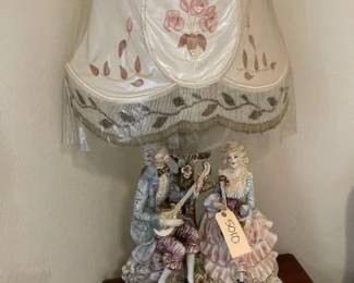 #5010 • Italian Style Lamp of Musicians