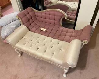 #8010 • Bedroom Bench & Chaise Lounge