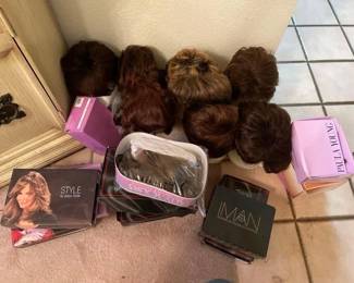 #1015 • Collection of Wigs