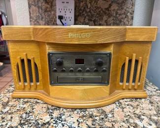#9020 • Philco Record, Cassette and CD Player