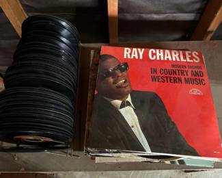 #10010 • Collection of 7” & 12” Vinyl Records