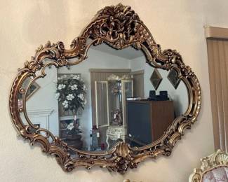 #2010 • Vintage French Italian Style Mirror